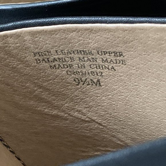 Splendid Black Leather Slide Heels, size 9.5 - Picture 3 of 4